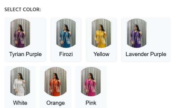 Rangoli Silk  Ready To Wear Sequence  Embroidered  Saree with Jacket