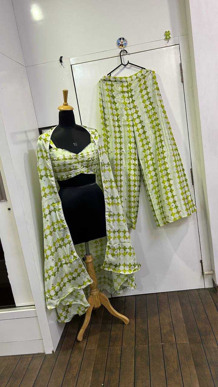 Creoe Silk Indo Western Designer Dress