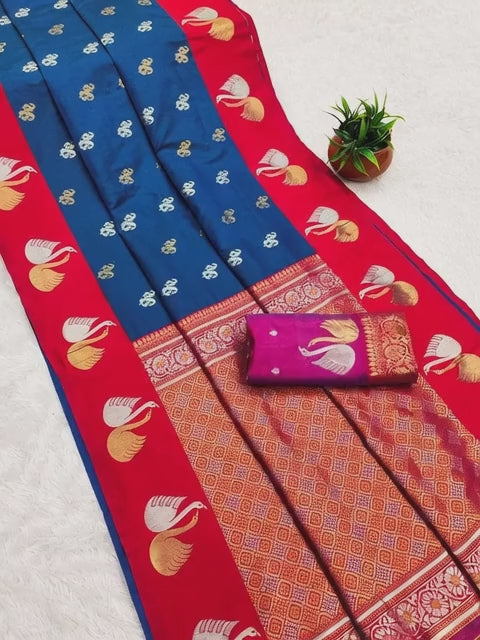 Soft Silk Banarasi Festive Saree Collections With Zari Work