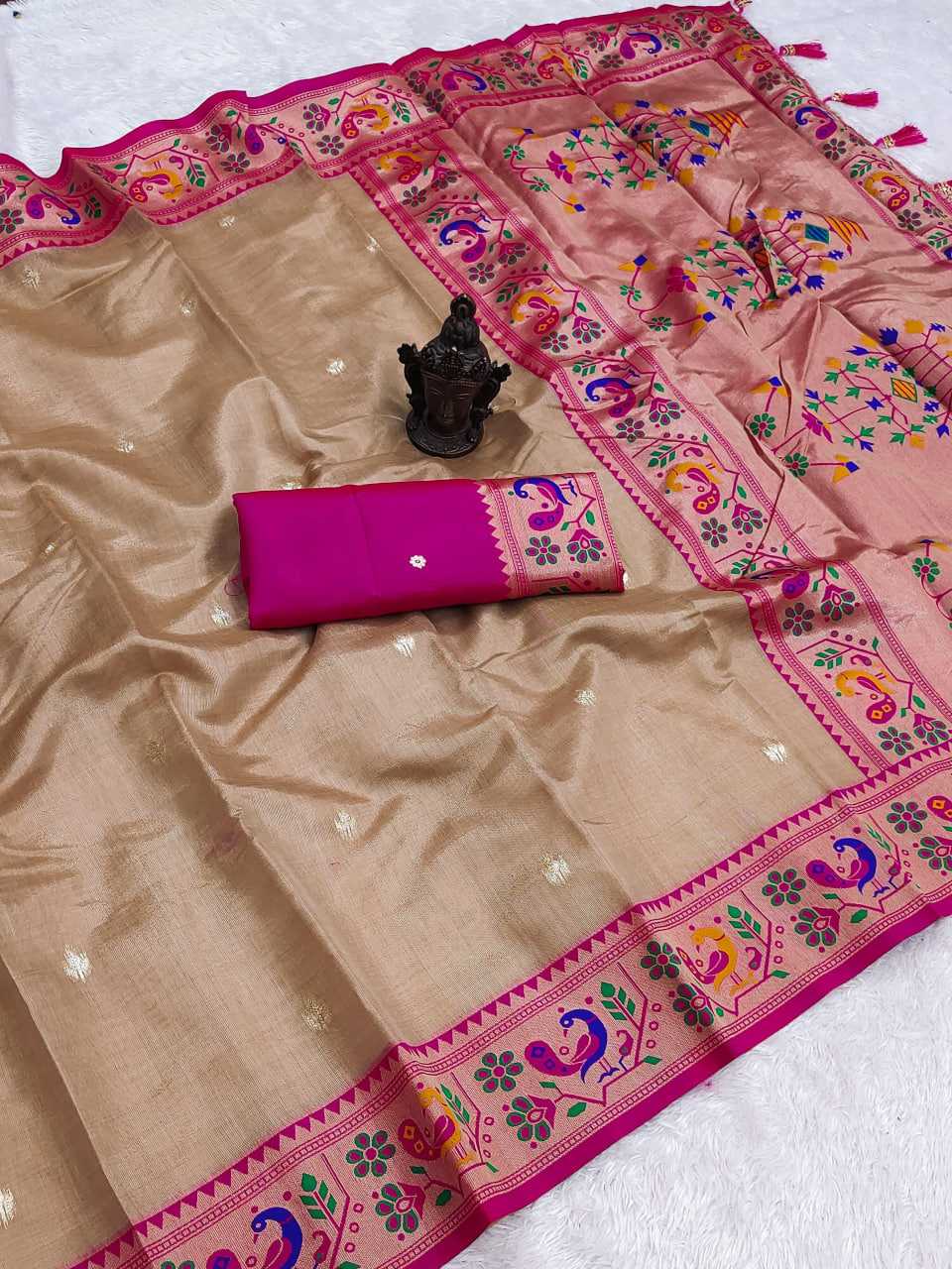 Banarasi Soft Silk Festive Collections Sarees  With Zari Work
