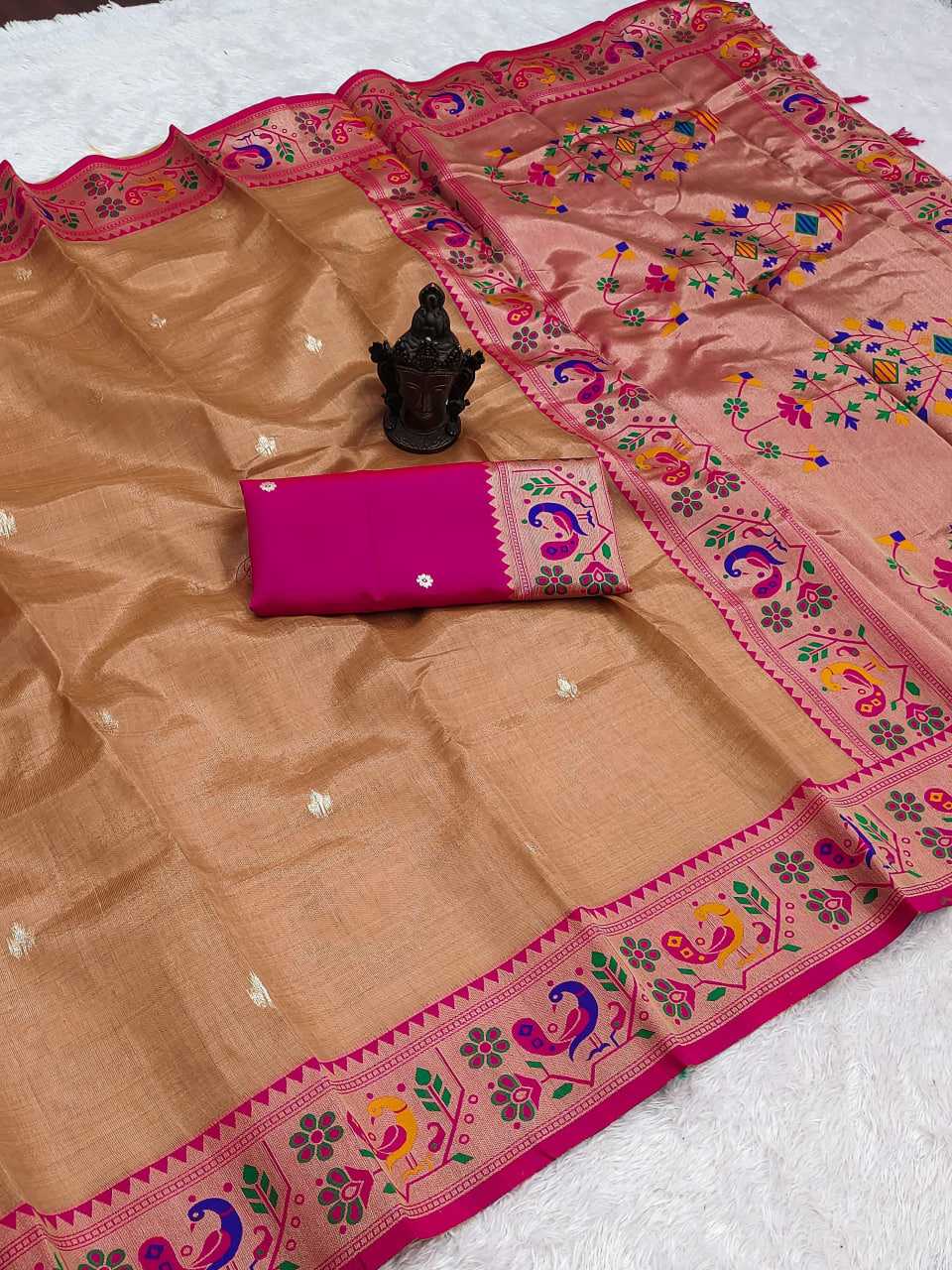 Banarasi Soft Silk Festive Collections Sarees  With Zari Work