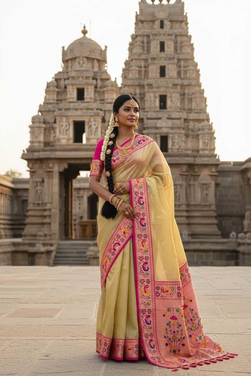 Banarasi Soft Silk Festive Collections Sarees  With Zari Work