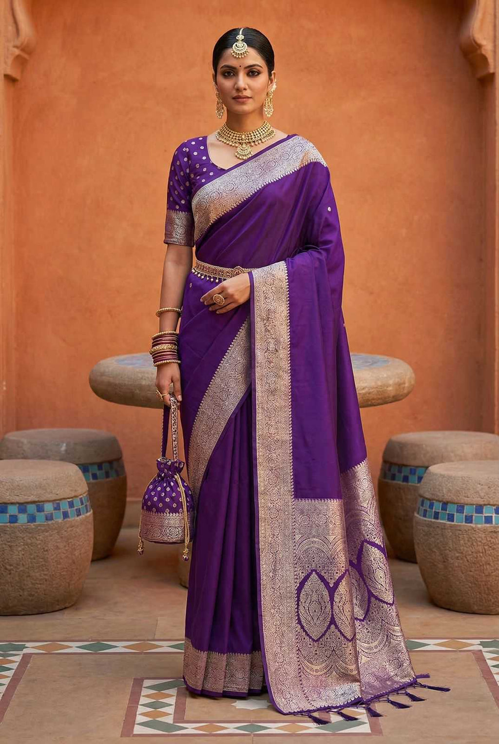Banarasi Soft Silk Designer Sarees