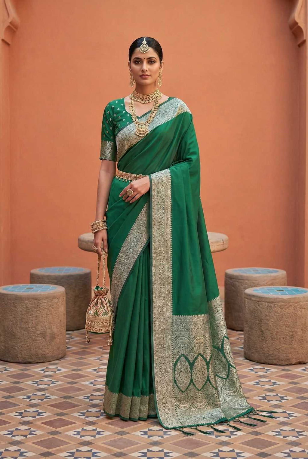 Banarasi Soft Silk Designer Sarees