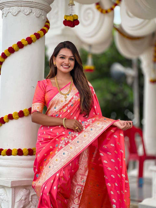 Banarasi Soft Silk   Zari Border Sarees