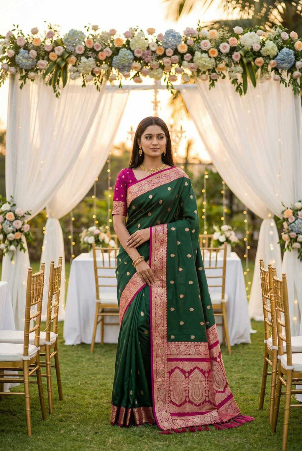 Banarasi Designer Silk Sarees Manufacturer