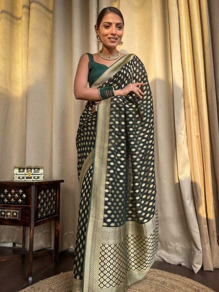 Banarasi Soft Silk  FestiveZari Sarees