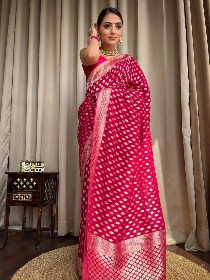 Banarasi Soft Silk  FestiveZari Sarees