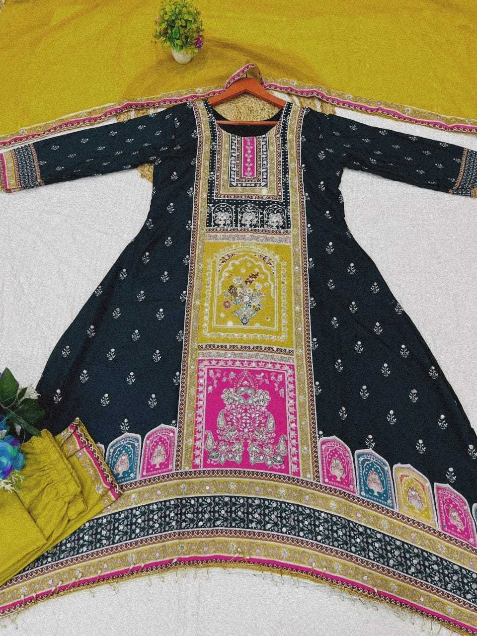 Printed  Cotton  Palazzo Suit