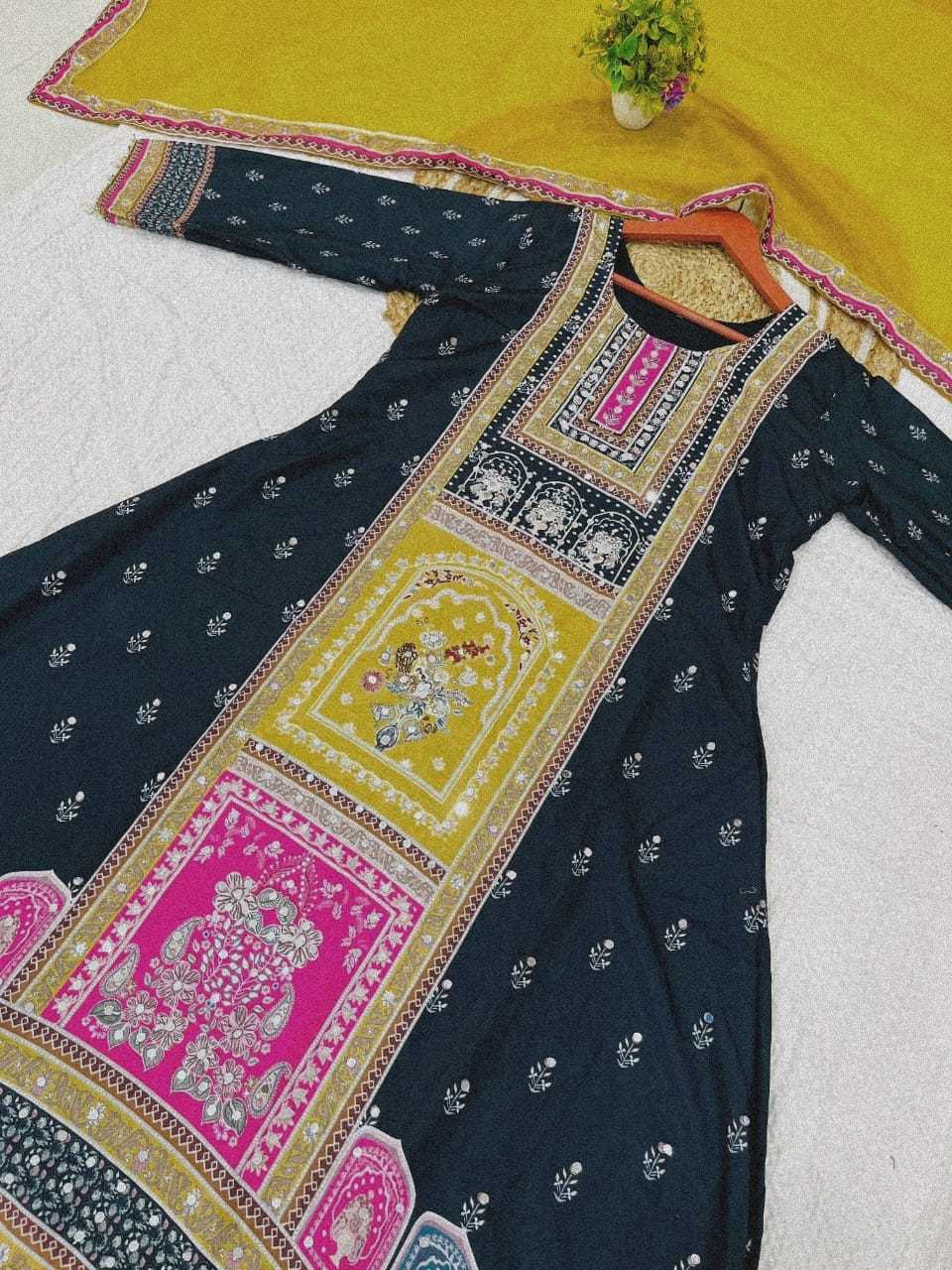 Printed  Cotton  Palazzo Suit