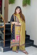 Printed  Cotton  Palazzo Suit