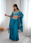 Crepe Silk  Western Wears  Indo WesternDesigner  Party Wear Dress