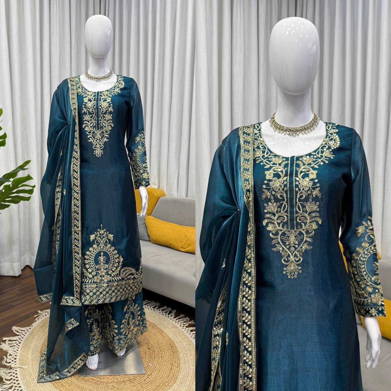 Fancy   Palazzo  Party wear suits