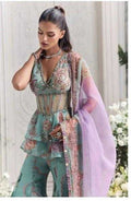 Faux Georgette Indo Western  Party Wear Dress