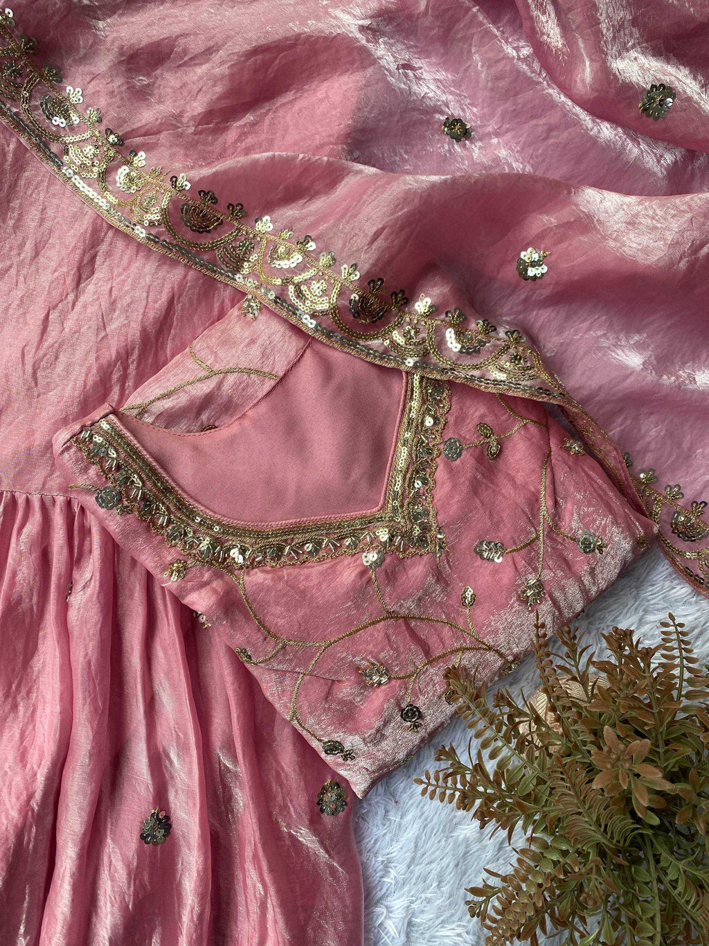 FENDY  Embroidery  Sharara Salwar Suit