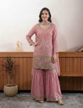 FENDY  Embroidery  Sharara Salwar Suit