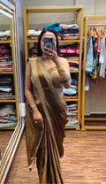 FENDY Satin   Ready To Wear  Party Wear Fancy Saree