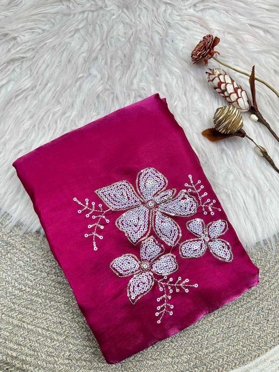 Jimmy Choo Party Wear Embroidered  Butta Sarees
