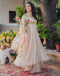 Muslin Printed Designer Palazzo Suit | Breathable Comfort & Vibrant Print | 3-Piece Fully Stitched Ethnic Wear | M to XXL