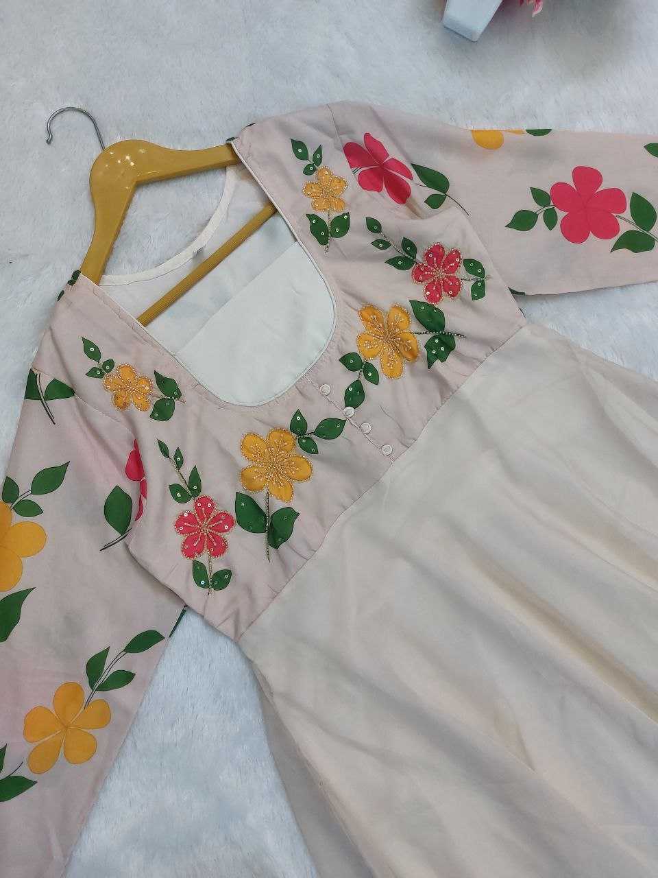 Muslin Printed Designer Palazzo Suit | Breathable Comfort & Vibrant Print | 3-Piece Fully Stitched Ethnic Wear | M to XXL