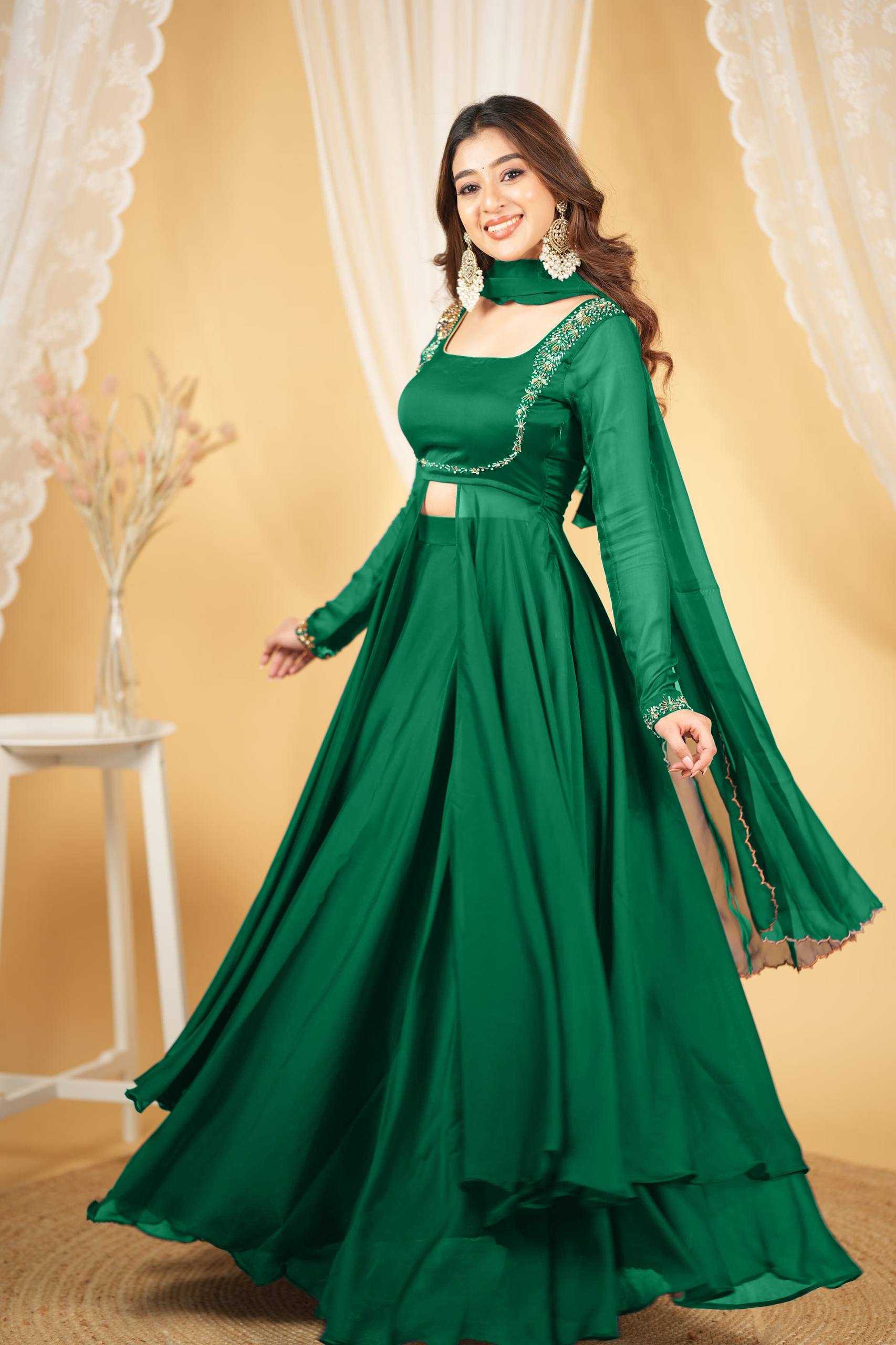 Rangoli Silk   Festive Collections Indo Western Party wear suits