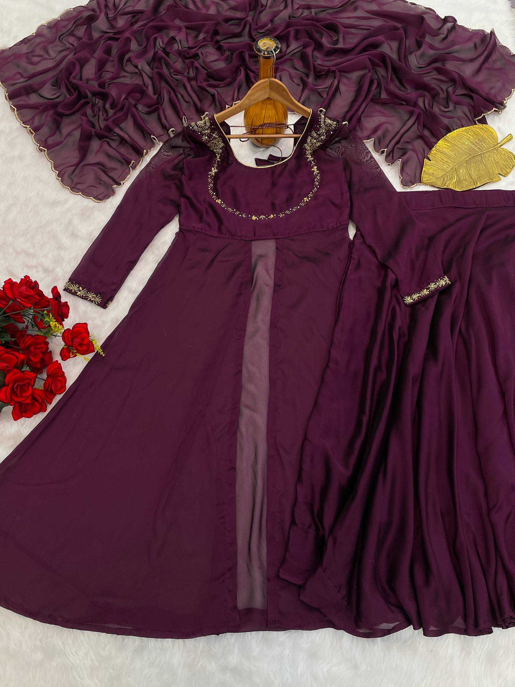 Rangoli Silk   Festive Collections Indo Western Party wear suits