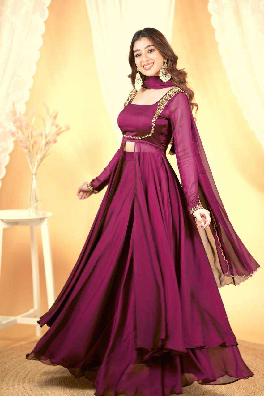 Rangoli Silk   Festive Collections Indo Western Party wear suits
