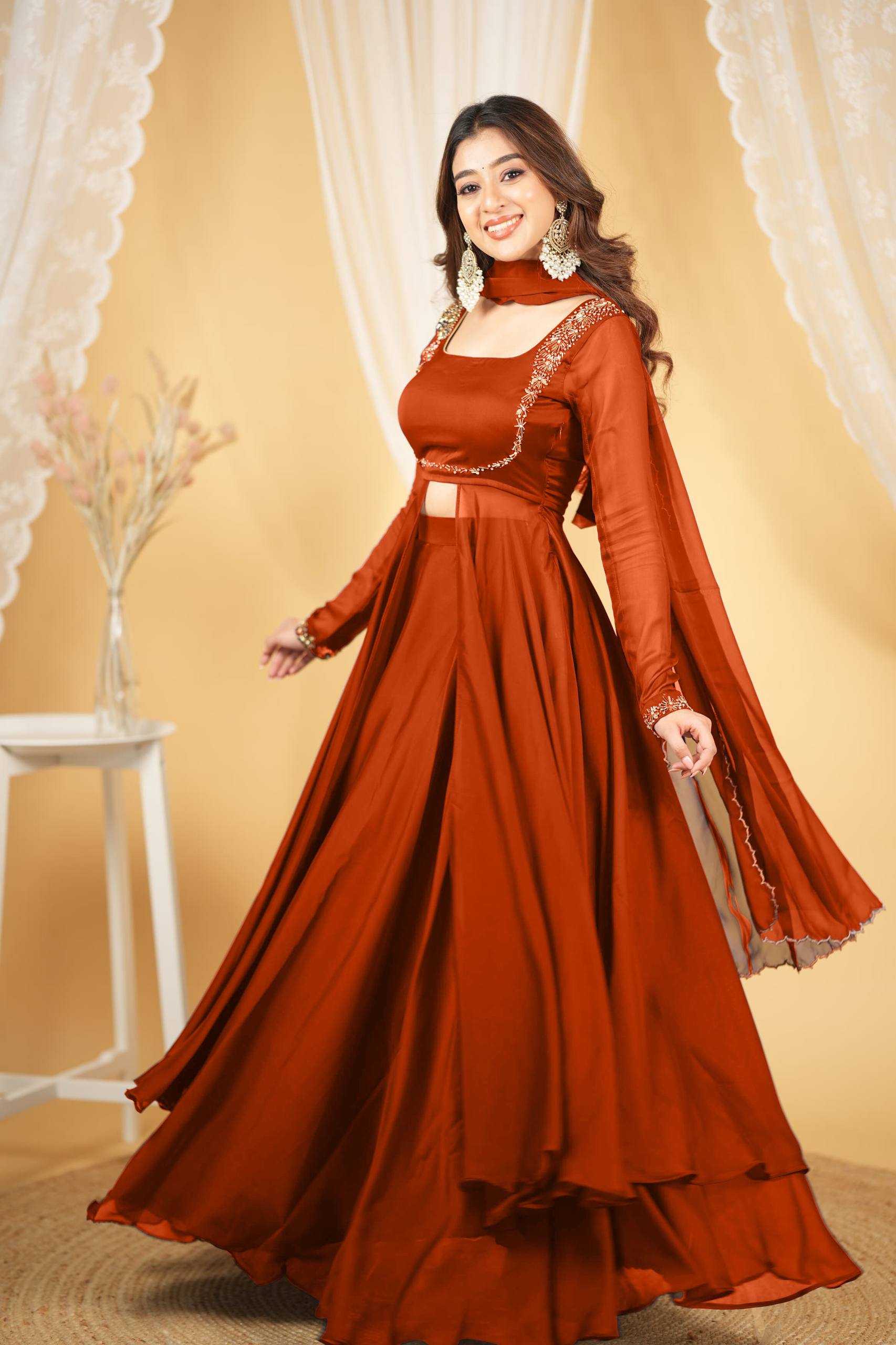 Rangoli Silk   Festive Collections Indo Western Party wear suits