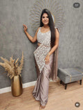 Rangoli Silk Ready To Wear Sequin Embroidered Sarees