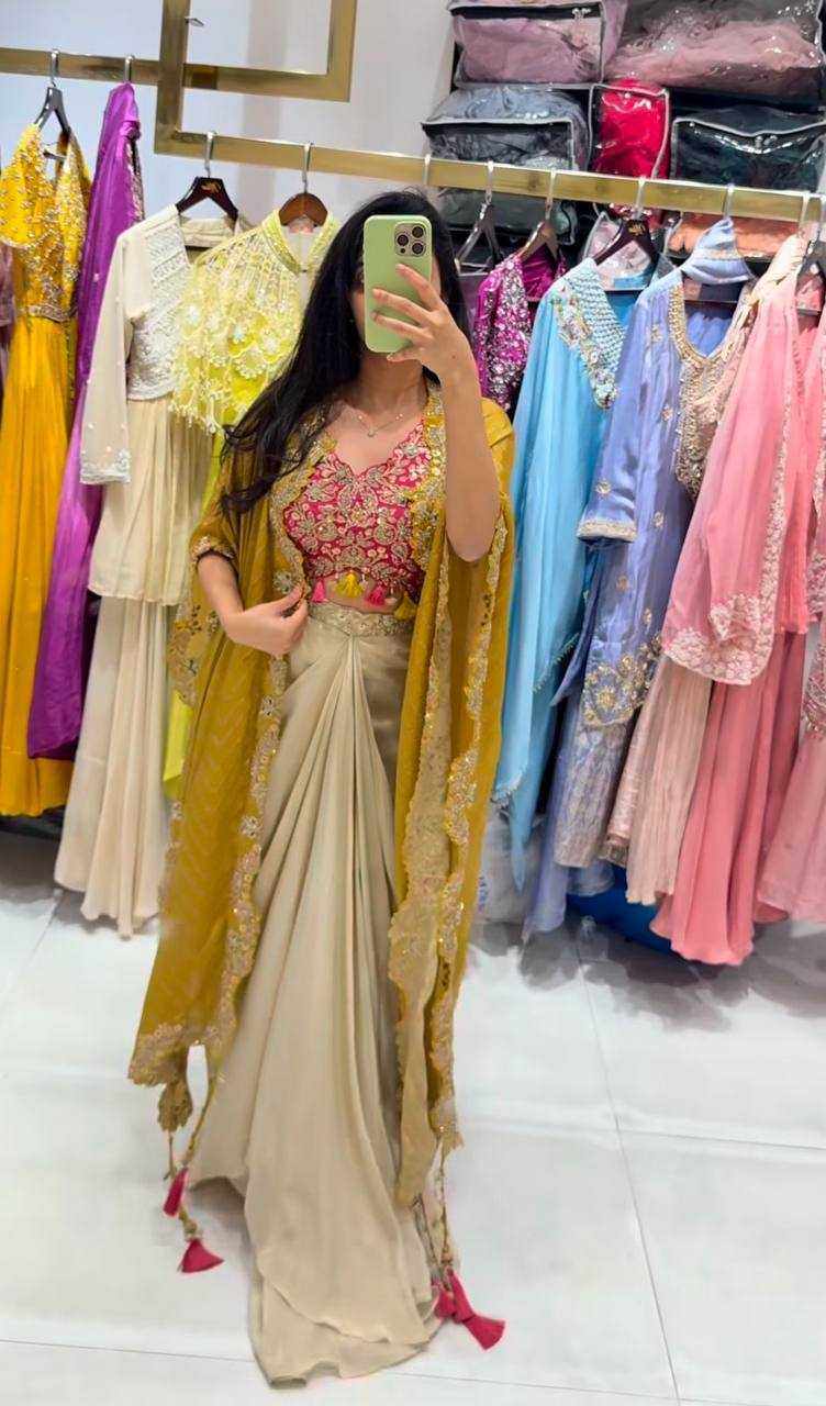 Silk  Embroidered Western Wears Festive Collections