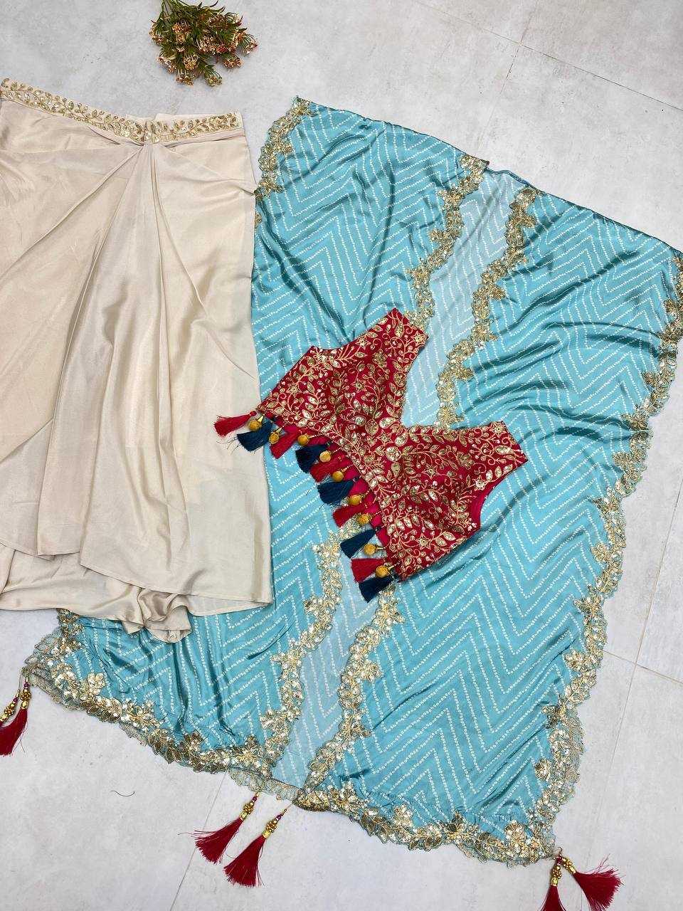 Silk  Embroidered Western Wears Festive Collections
