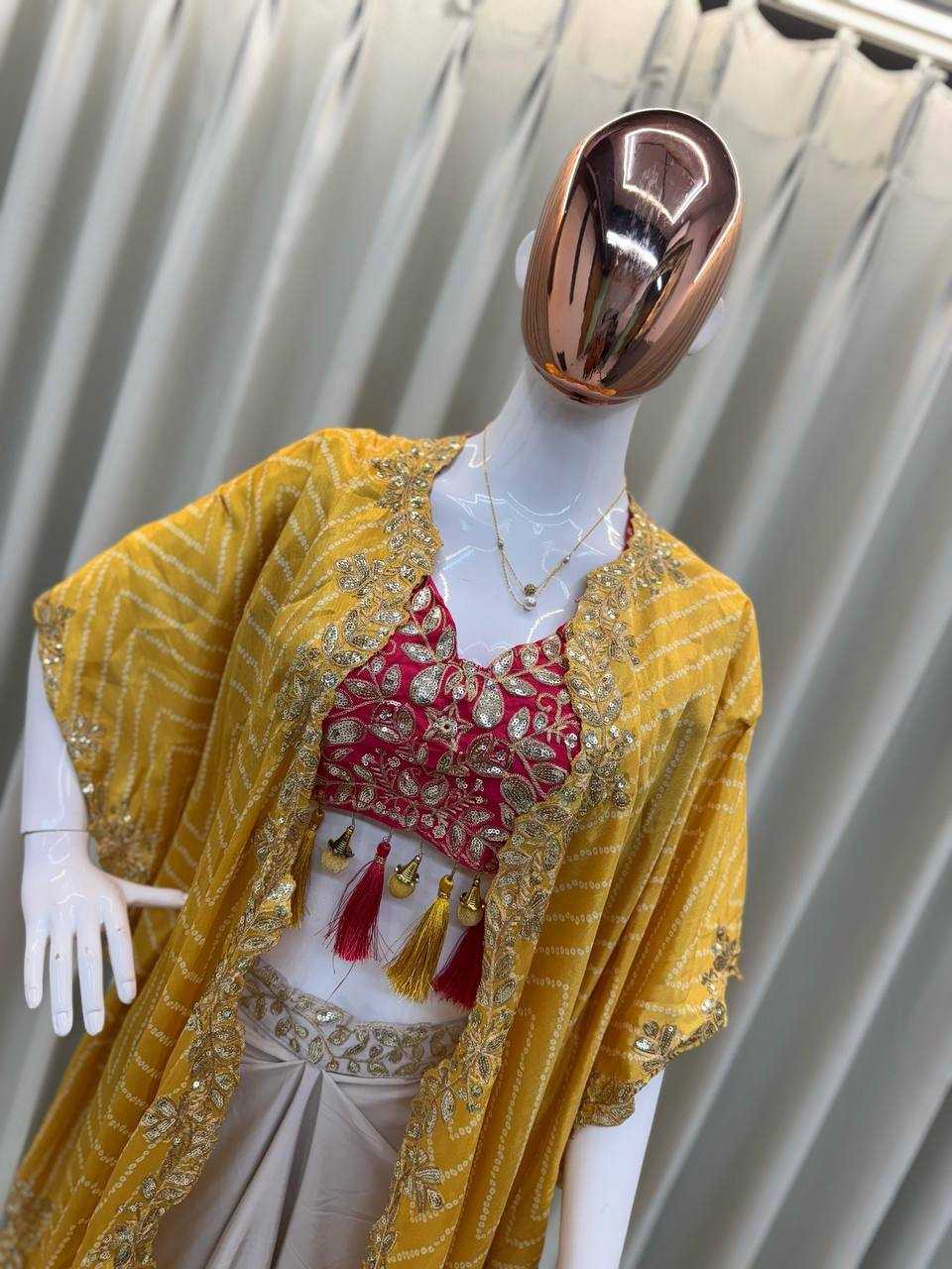 Silk  Embroidered Western Wears Festive Collections