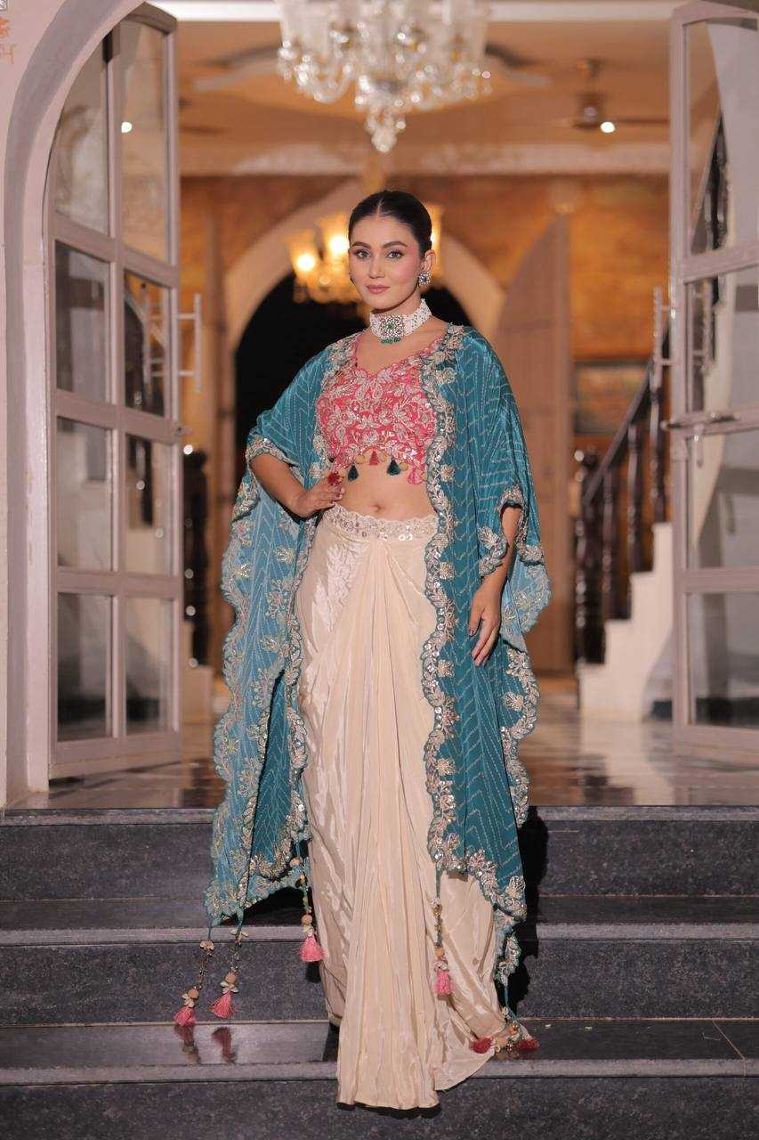 Silk  Embroidered Western Wears Festive Collections
