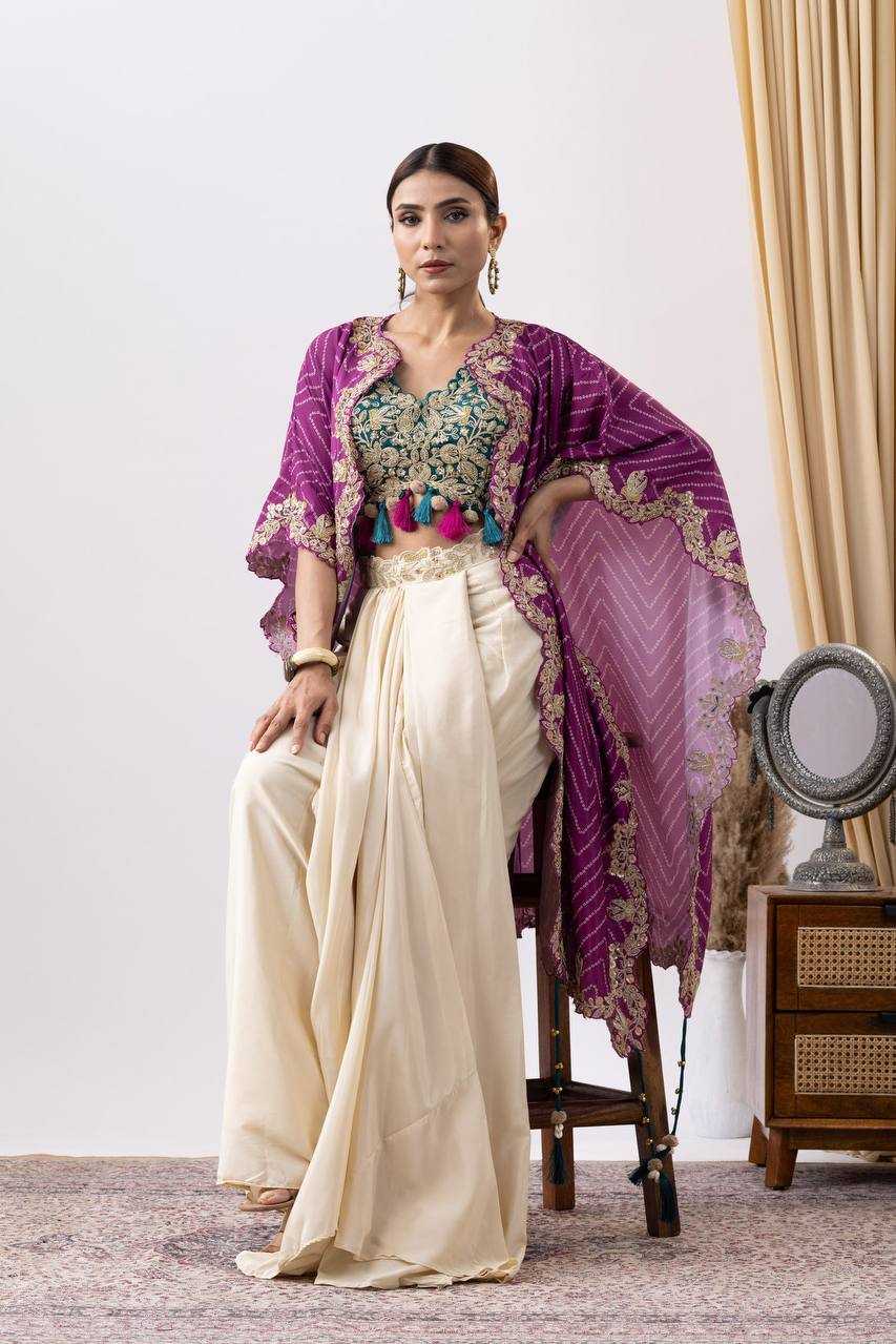 Silk  Embroidered Western Wears Festive Collections