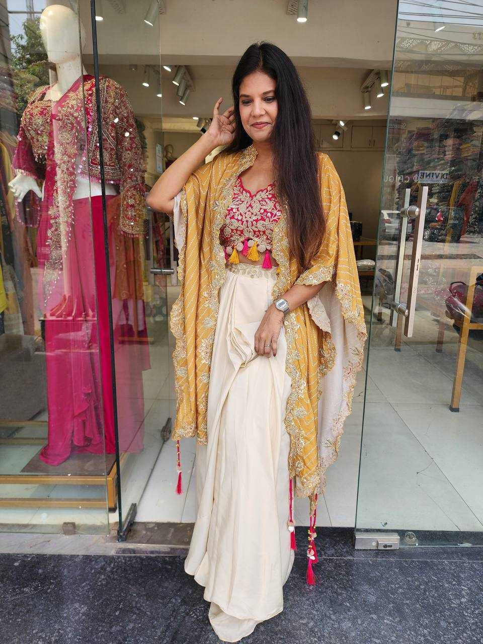 Silk  Embroidered Western Wears Festive Collections