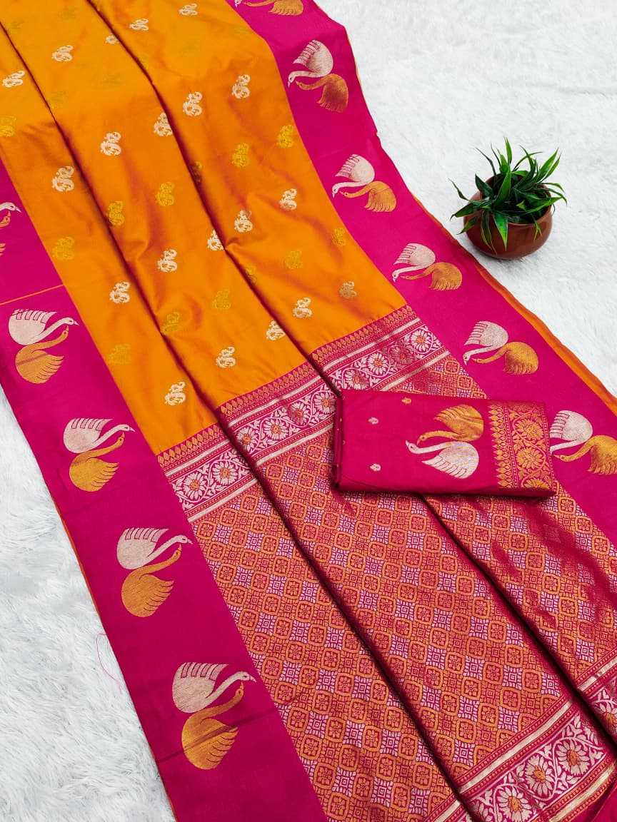 Soft Silk Banarasi Festive Saree Collections With Zari Work
