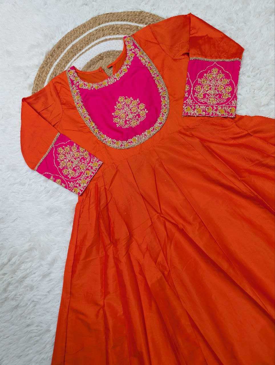 Pure Viscose Chanderi Cotton Silk Kurti Set with Sequence Embroidery & Chinon Dupatta | 3-Piece Ethnic Wear for Women | Festive & Party Wear | S to XXL